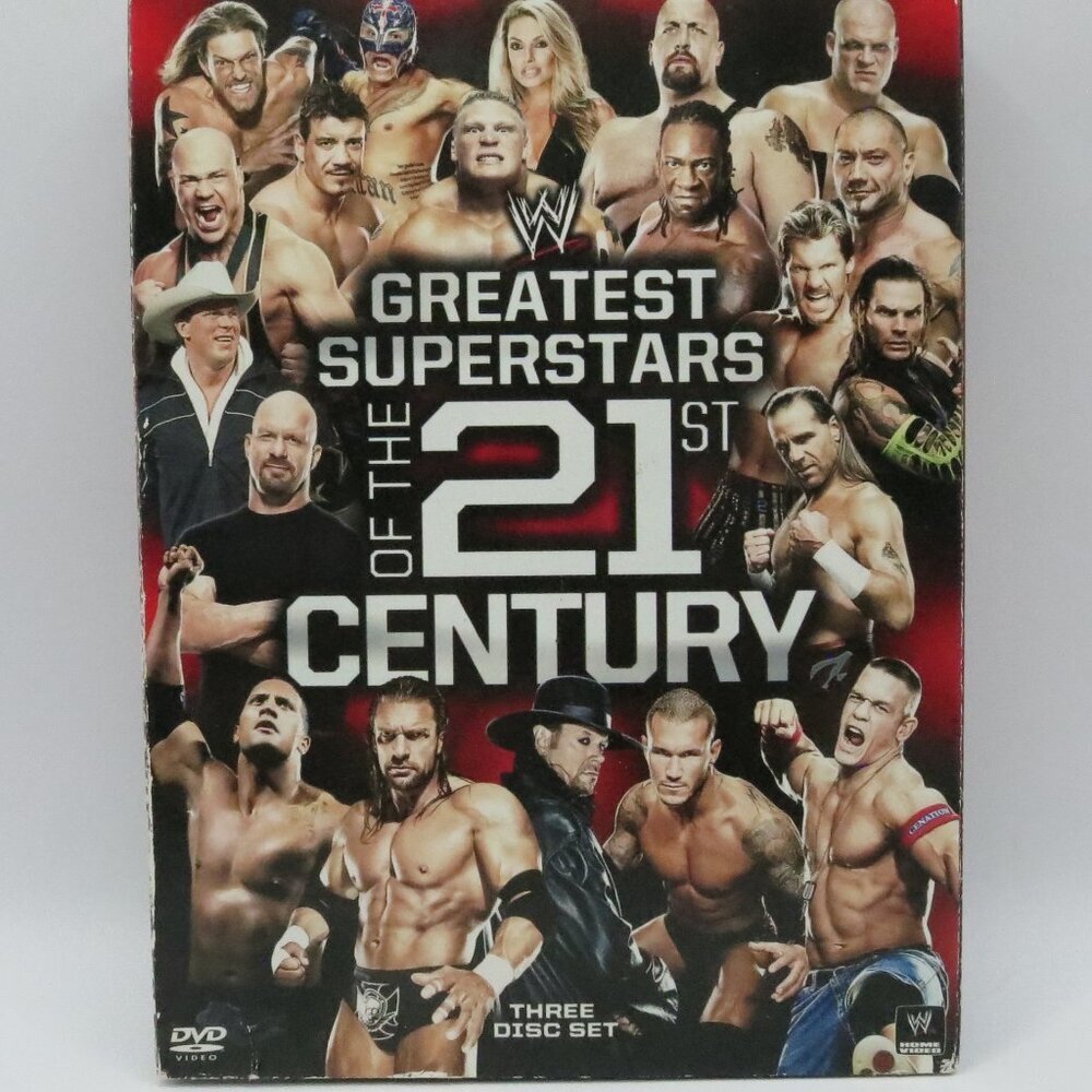 WWE Greatest Superstars of the 21st Century Three Disc Set DVD 2011